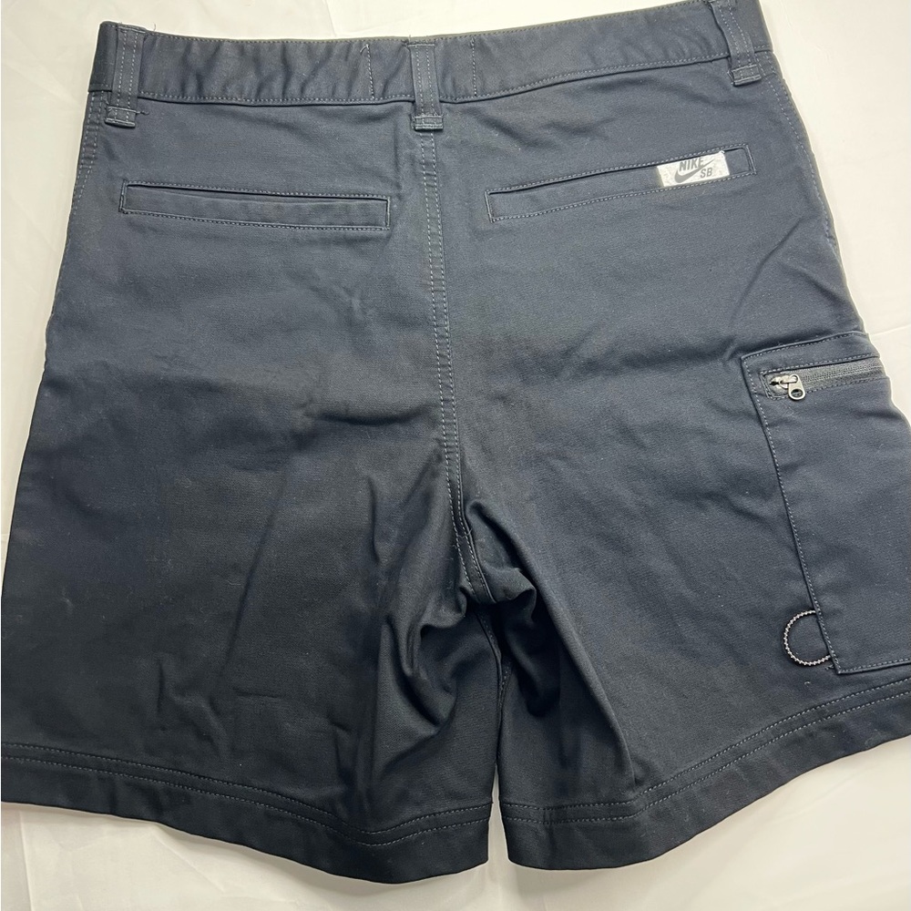 Nike Black Cargo Shorts with Zip Pocket